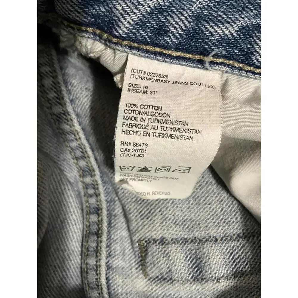 Tommy Hilfiger‎ Men's Jeans Size 33x31 Light Wash Denim